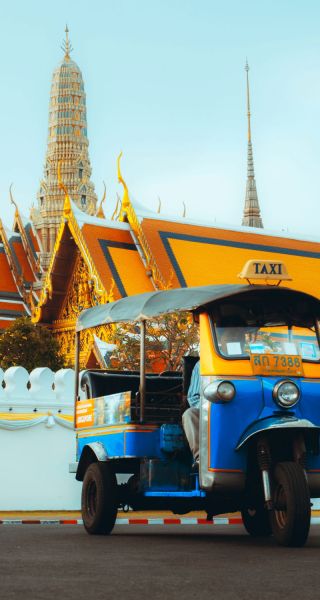 Opdage hele det Centrale Thailand